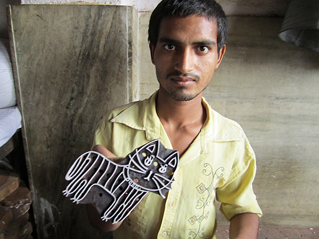 Woodblock craftsman