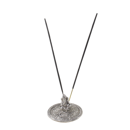 Metal Hybrid Incense Holder Ganesha