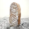 Woodblock Stamp Flower Garden