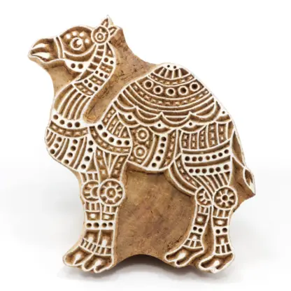 Woodblock Stamp Camel Large - Image 2