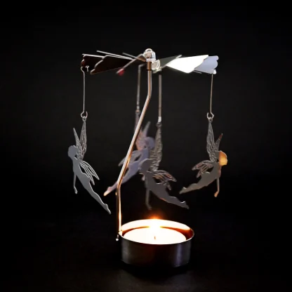 Spinning Candle Holder Flying Fairy