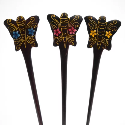 Butterfly Hair Stick Bali