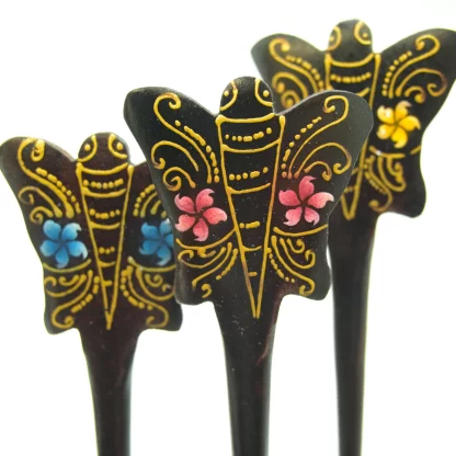 Butterfly Hair Stick Bali