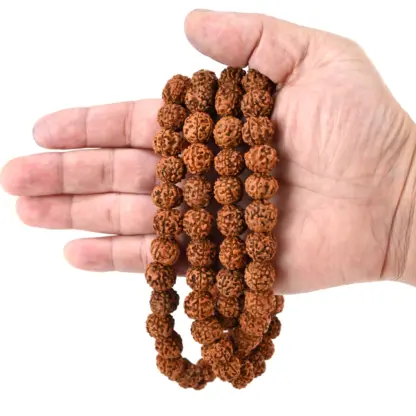 Rudraksha Mala Beads Large