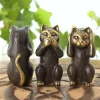 Three Wise Cats