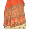 Sari Double Layer Wrap Skirt -Long