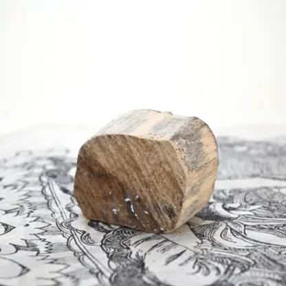 Small Elephant Woodblock Stamp