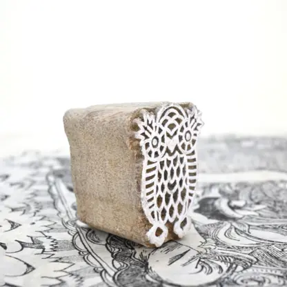 Owl Woodblock Stamp