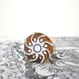 Sun Woodblock Stamp