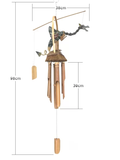 Dragon Bamboo Wind Chime Bali