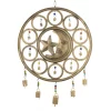 Crescent Moon Metalwork Wind Chime