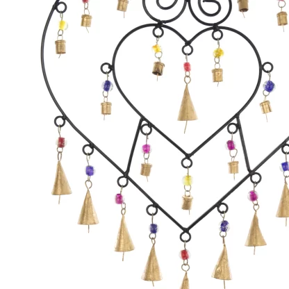 Big Heart Metalwork Wind Chime