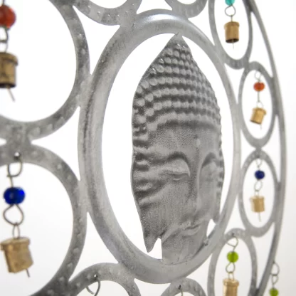 Buddha Smile Metalwork Wind Chime