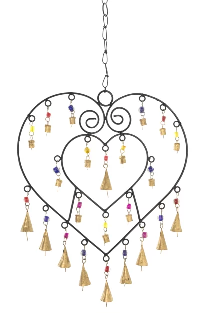 Big Heart Metalwork Wind Chime