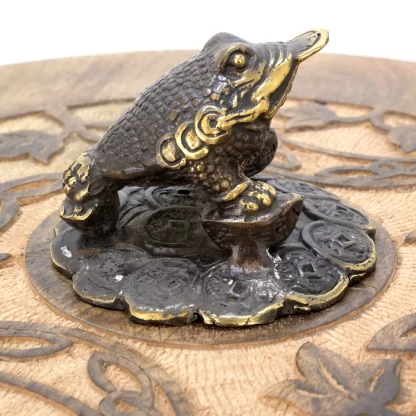 Three-Legged Money Toad (antique look)