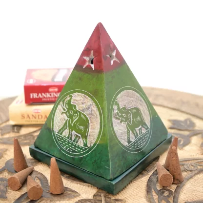 Elephant Cone Incense Pyramid