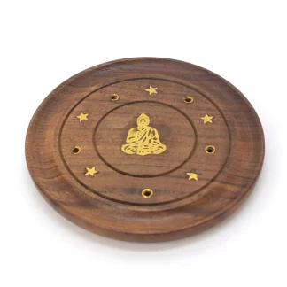 Meditation Buddha Stick Incense Holder Disk