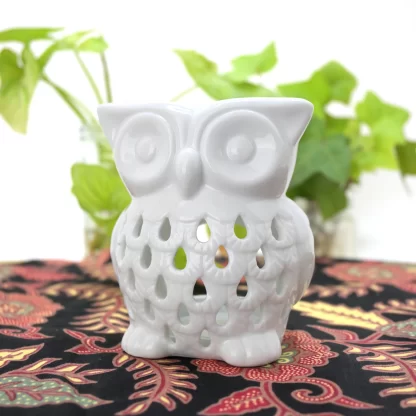 Owl Ceramic Oil Burner
