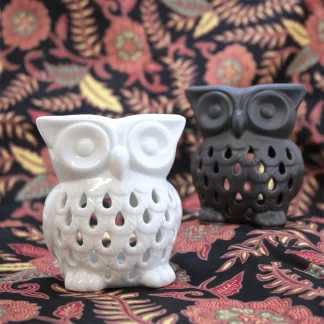 Owl Ceramic Oil Burner