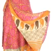 Sari Double Layer Wrap Skirt -Medium