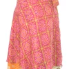 Sari Double Layer Wrap Skirt -Medium