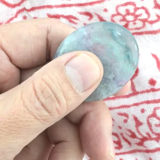 Fluorite Worry Stone