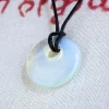 Moonstone Donut Pendant