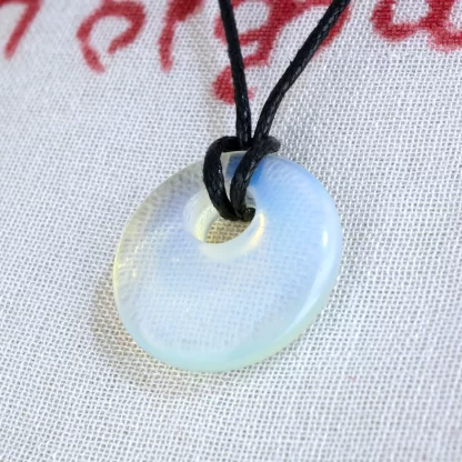 Moonstone Donut Pendant