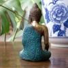 Buddha Holding a Water Jar (Teal)