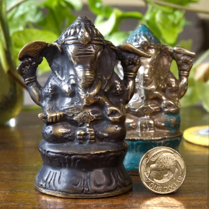 Ganesha/Barong Double-Sided Statue