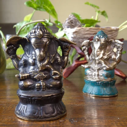 Ganesha/Barong Double-Sided Statue