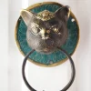 Good Luck Cat Door Knocker