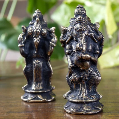 Ganesha/Garuda Double-Sided Statue