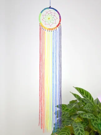 Rainbow Waterfall Dreamcatcher