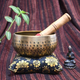 Hammered Brass Singing Bowl