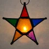 Star Tea Candle Lantern