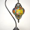 Turkish Mosaic Lamp Swan Neck
