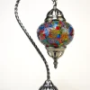 Turkish Mosaic Lamp Swan Neck