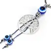 Evil Eye Tree of Life Keychain