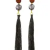 Rudraksha Good fortune Earrings