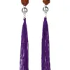 Rudraksha Good fortune Earrings