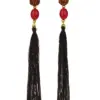 Rudraksha Good fortune Earrings