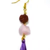 Rudraksha Good fortune Earrings