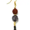 Rudraksha Good fortune Earrings