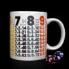 Multiplication Table Mug with Dices