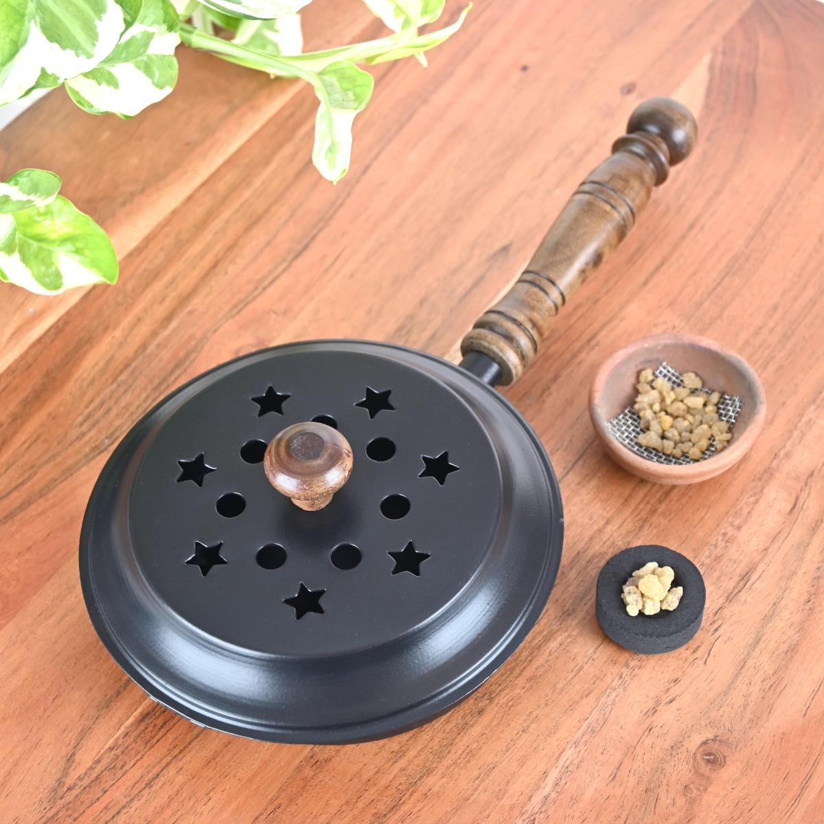 Starry Pan Charcoal Burner