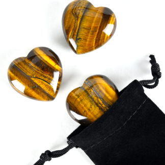Tiger’s Eye Crystal Heart