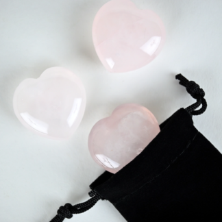 Rose Quartz Crystal Heart