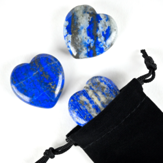 Lapis Lazuli Crystal Heart