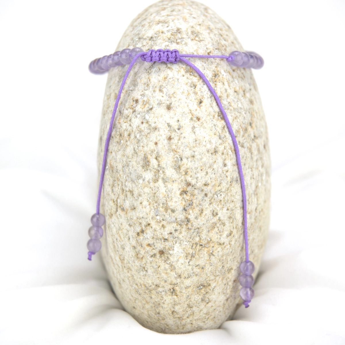 Amethyst Anklet Bead Anklet (4mm)